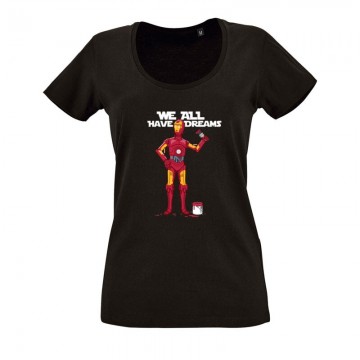We all Have Dreams O nyakú női póló