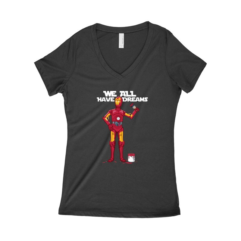 We all Have Dreams Női póló V kivágott