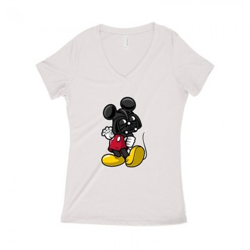 Darkmouse Női póló V kivágott