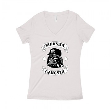 Darkside Gangsta Női póló V kivágott