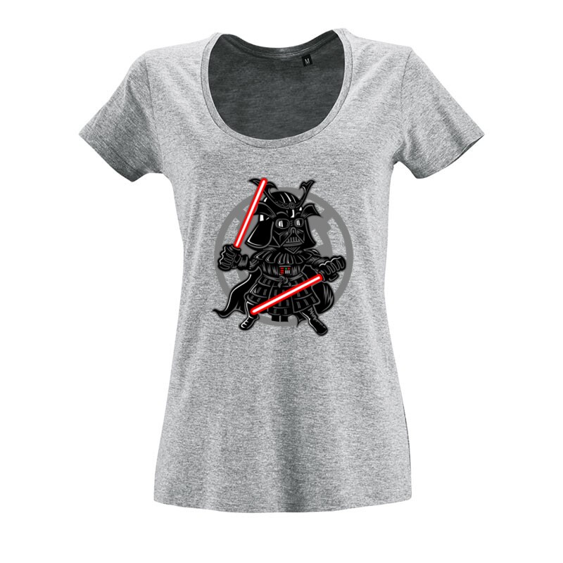 Darkside Samurai O nyakú női póló