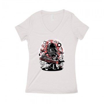 DJ Vader Női póló V kivágott
