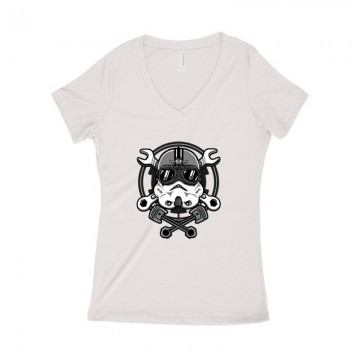 Stormtrooper Racer Női póló V kivágott