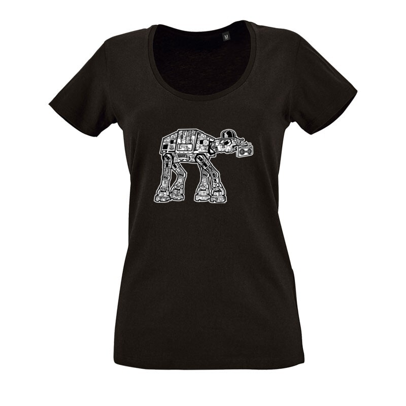 Street AT-AT O nyakú női póló