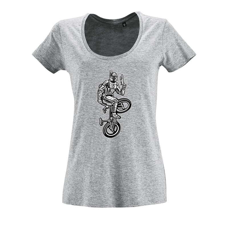 Street Boba O nyakú női póló