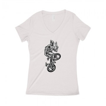 Street Boba Női póló V kivágott