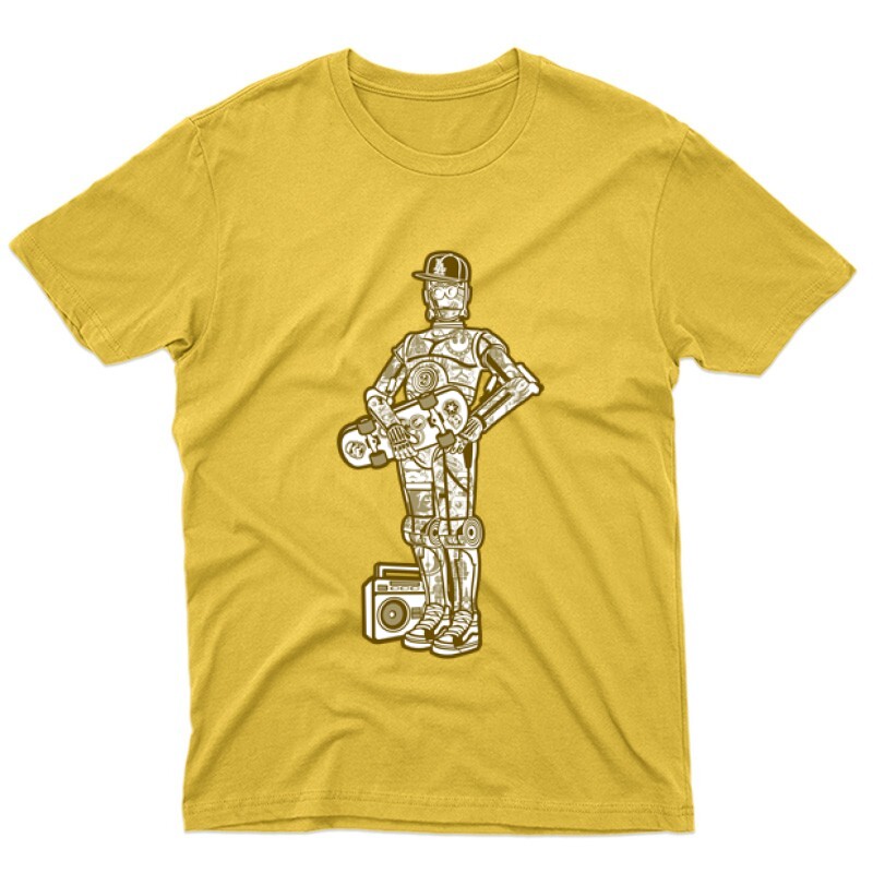 Street C3PO Férfi póló