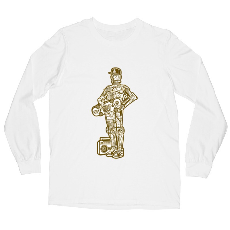 Street C3PO Hosszú ujjú póló
