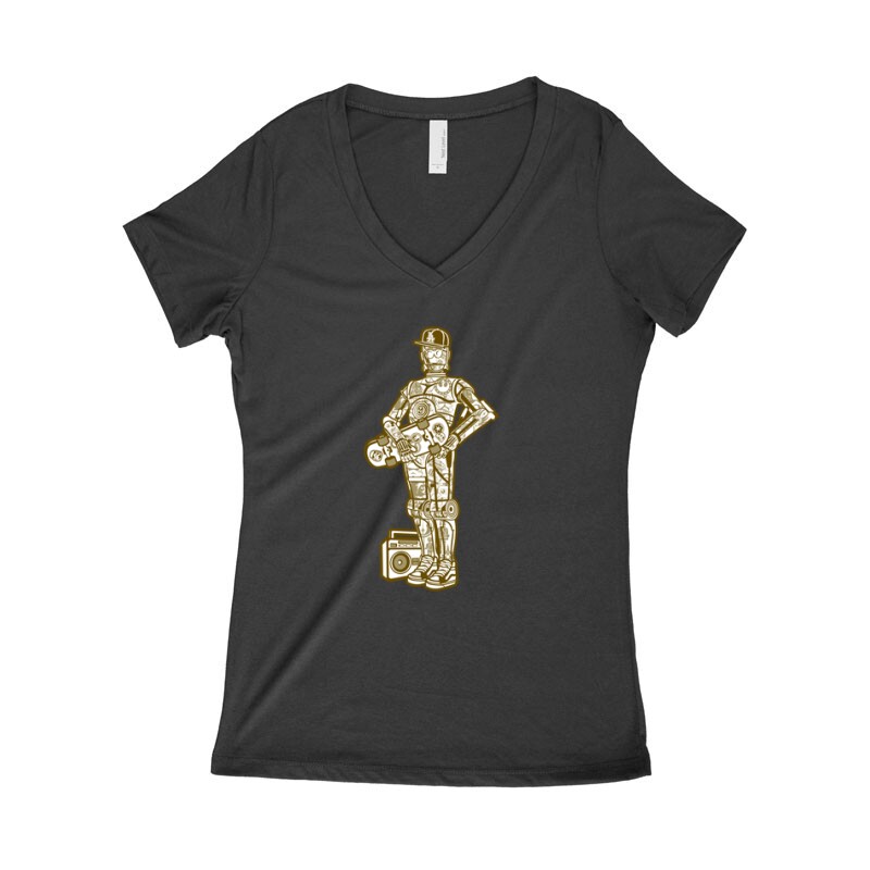 Street C3PO Női póló V kivágott