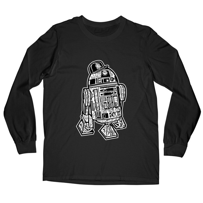 Street R2D2 Hosszú ujjú póló