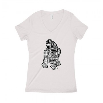 Street R2D2 Női póló V kivágott