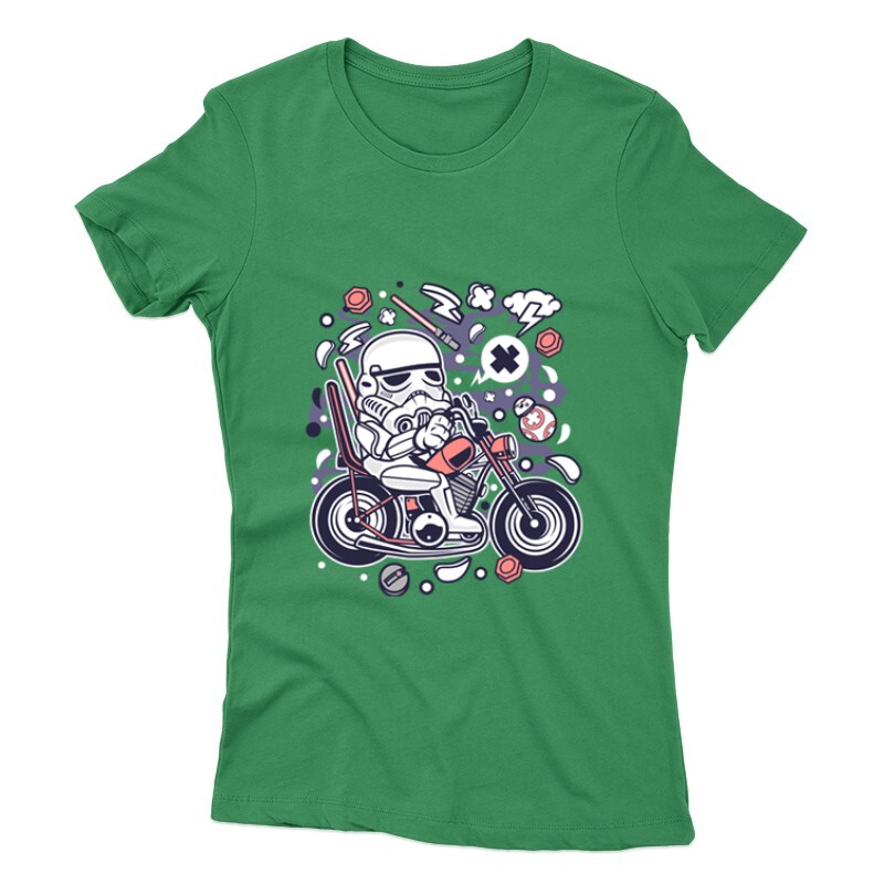 Trooper Biker Női póló