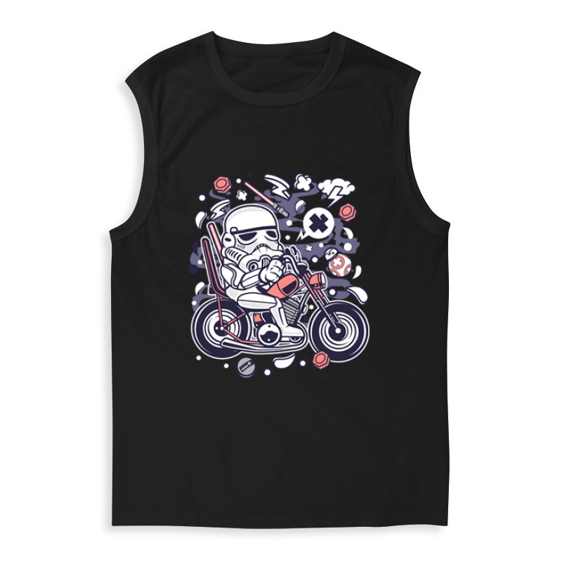 Trooper Biker Férfi Trikó