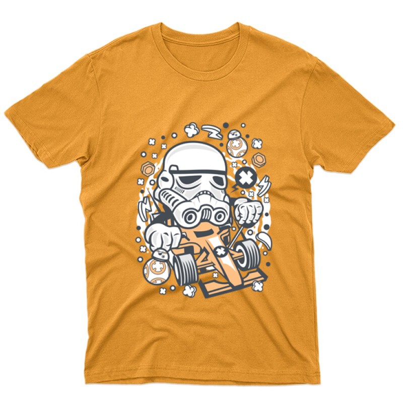 Trooper Formula racer Férfi póló