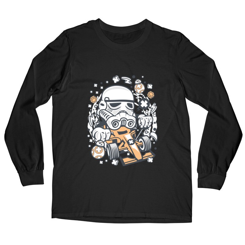Trooper Formula racer Hosszú ujjú póló