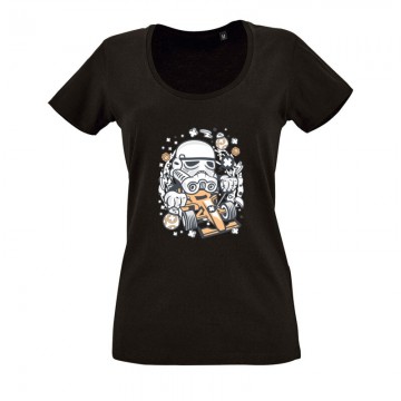 Trooper Formula racer O nyakú női póló