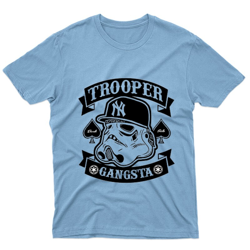 Trooper Gangsta Férfi póló