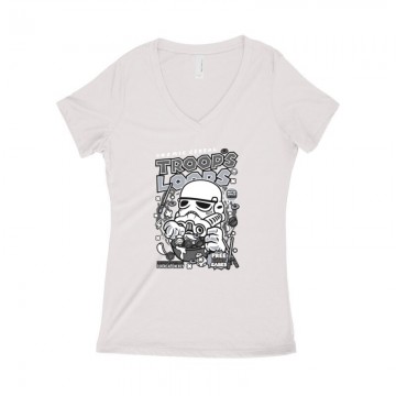 Trooper Loops Női póló V kivágott