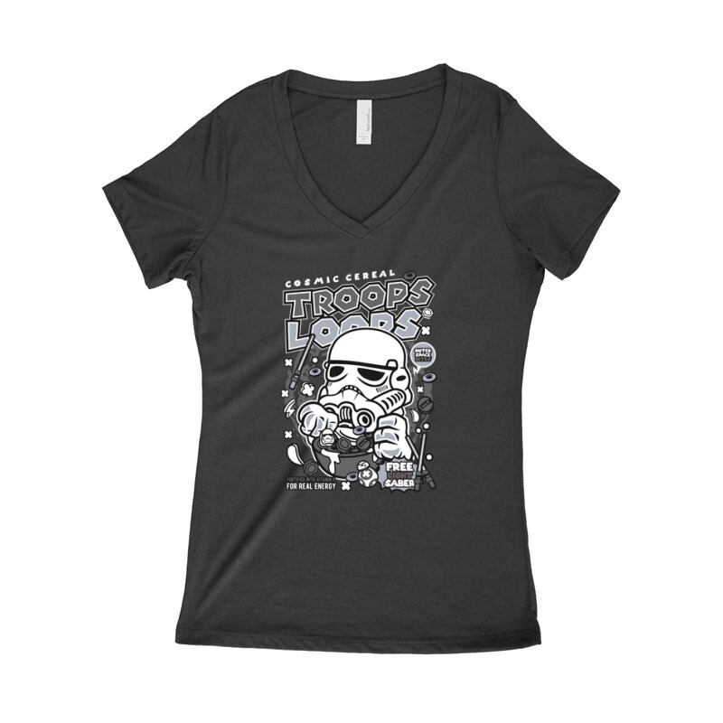 Trooper Loops Női póló V kivágott