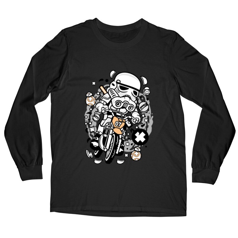 Trooper Motocross Hosszú ujjú póló