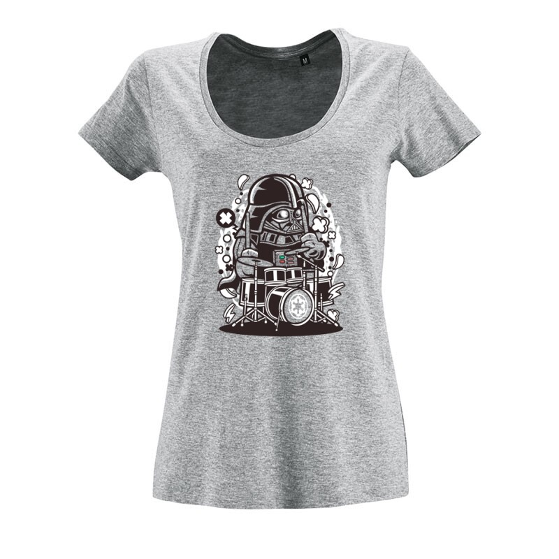 Vader Drummer O nyakú női póló