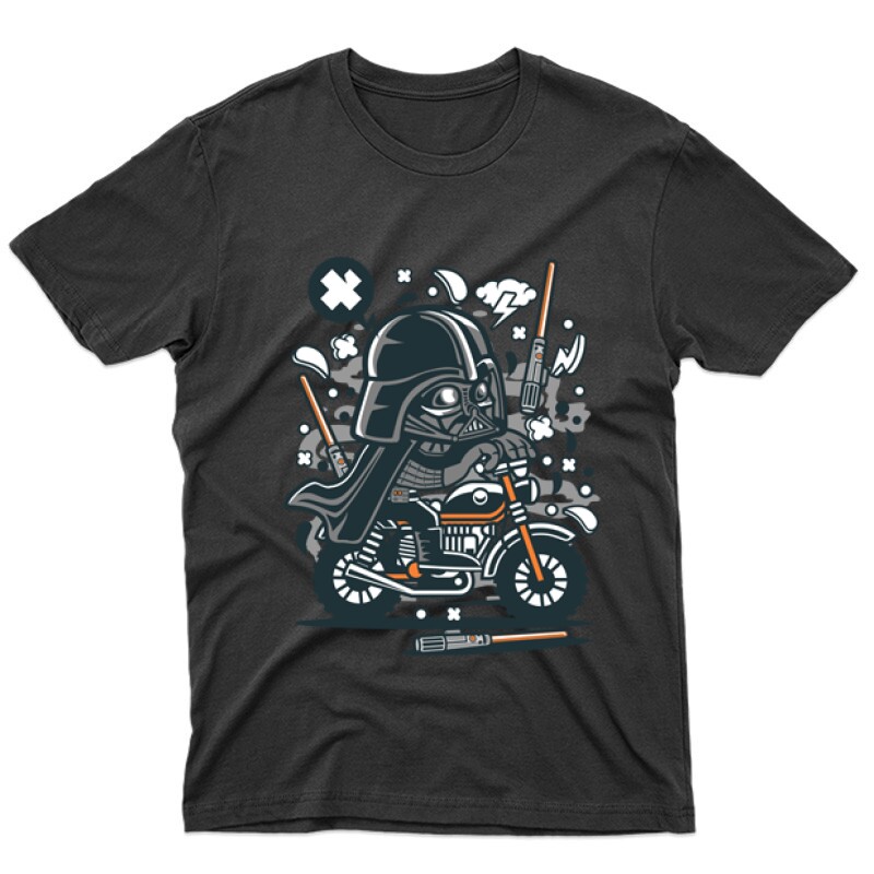 Vader Motocross Férfi póló