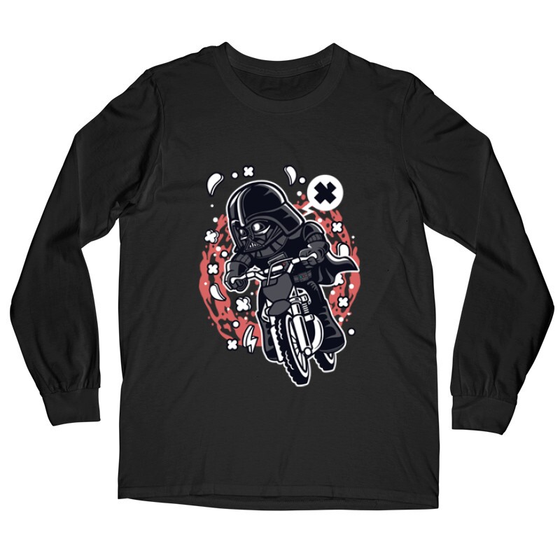 Vader Motocross Rider Hosszú ujjú póló