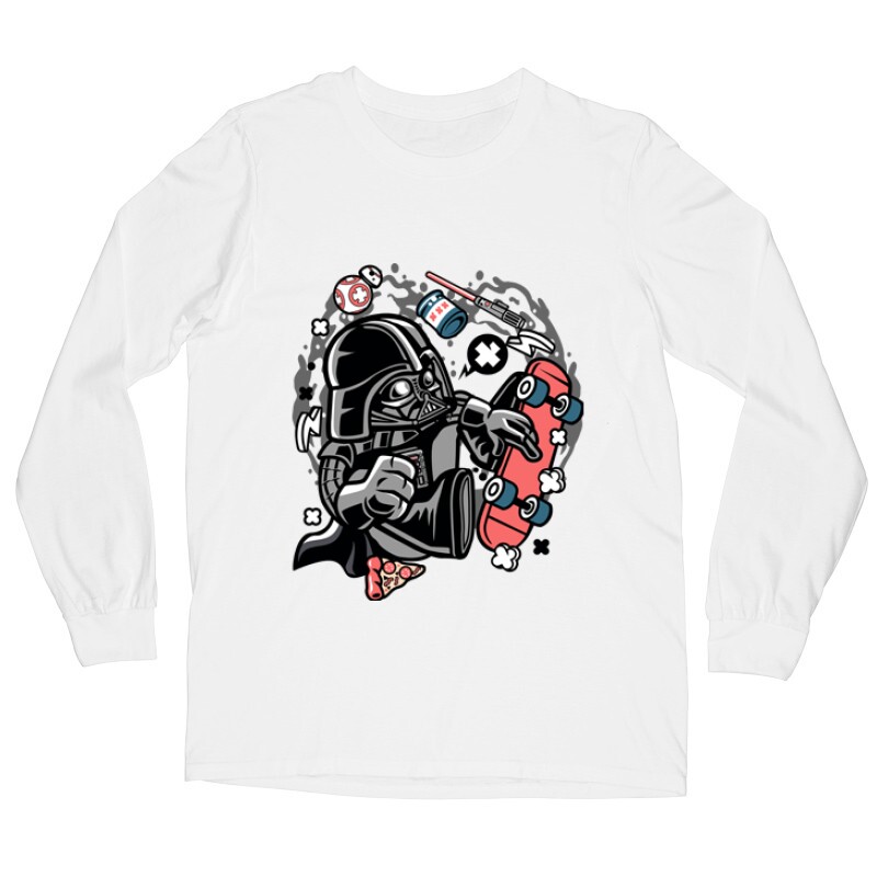 Vader Skater Hosszú ujjú póló