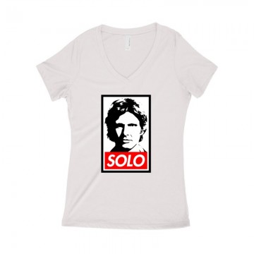 Solo Női póló V kivágott