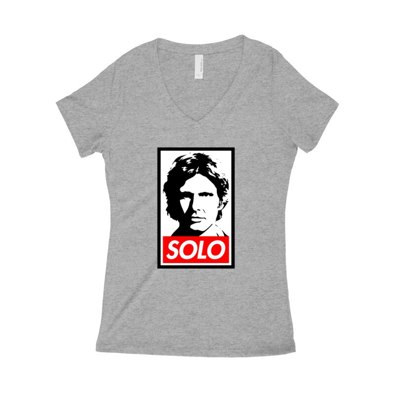 Solo Női póló V kivágott