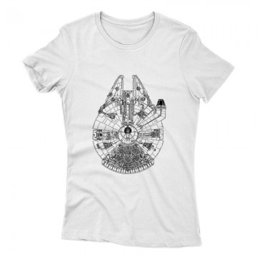 Millennium Falcon Női póló