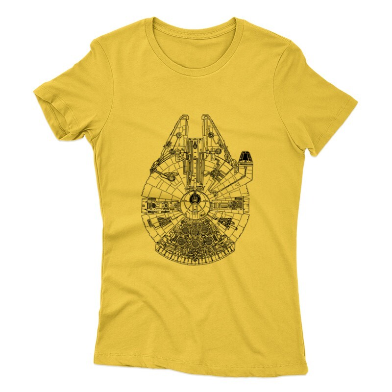 Millennium Falcon Női póló