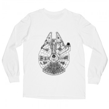 Millennium Falcon Hosszú ujjú póló