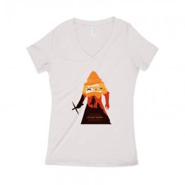 Kylo Ren Női póló V kivágott