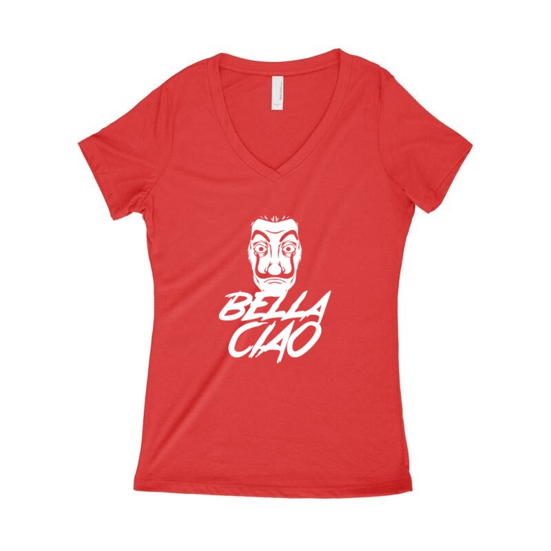 Ciao Bella Original Női póló V kivágott