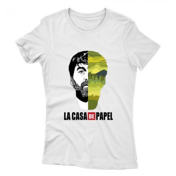 Bogota city & face Női póló