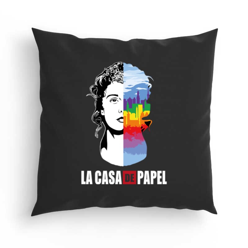 Stockholm City & Face Párna