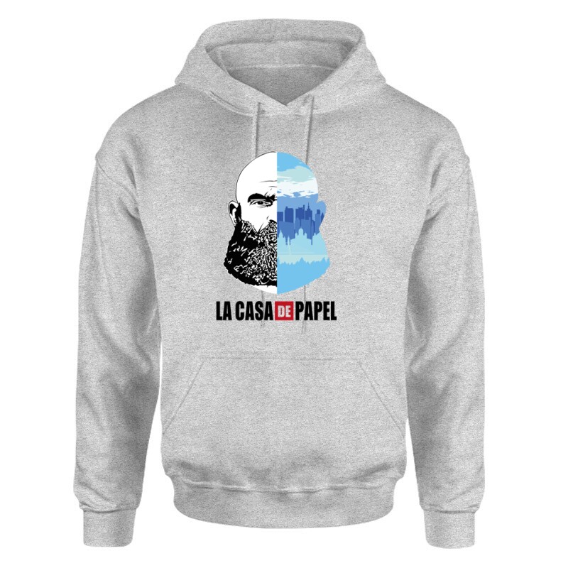 Helsinki City & Face Unisex pulóver