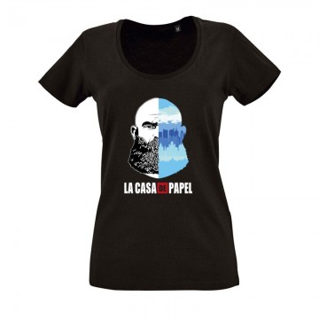 Helsinki City & Face O nyakú női póló