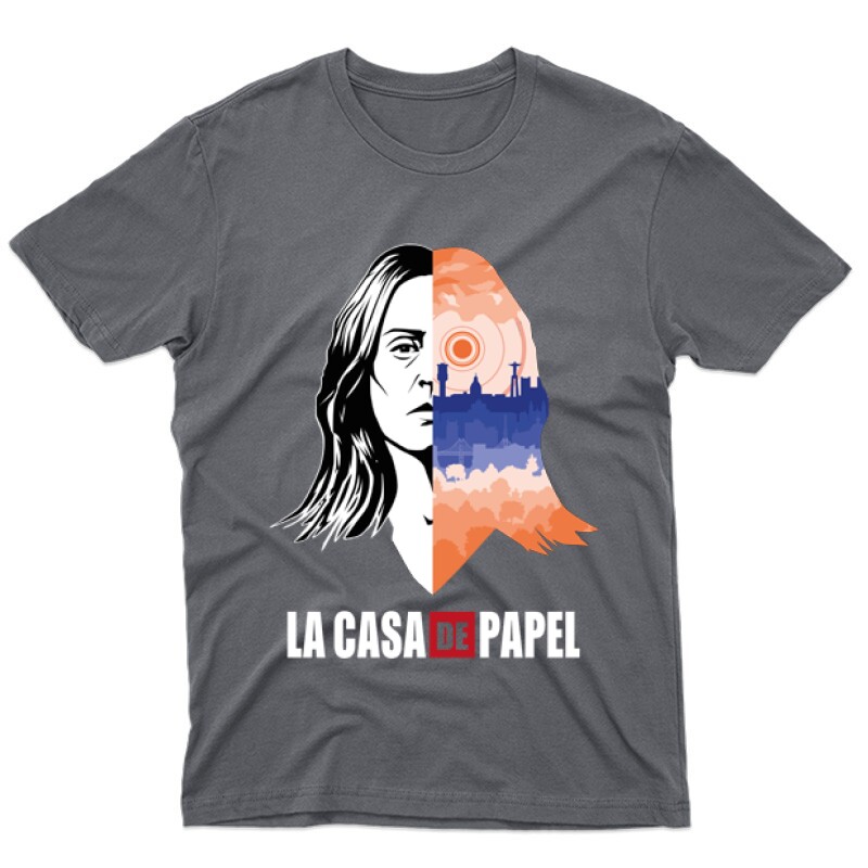 Lisszabon City & Face Férfi póló