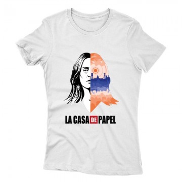 Lisszabon City & Face Női póló