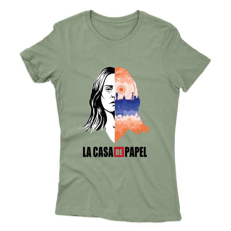 Lisszabon City & Face Női póló