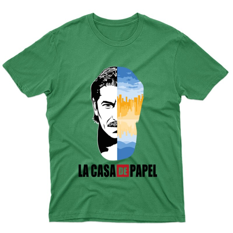 Marseille City & Face Férfi póló