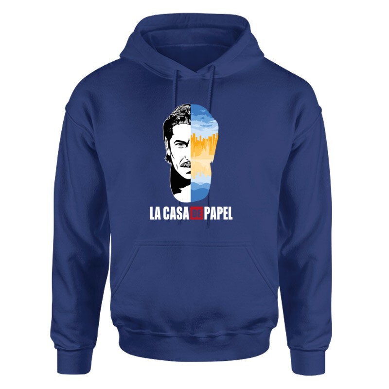 Marseille City & Face Unisex pulóver