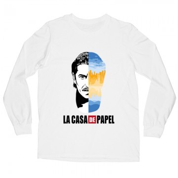 Marseille City & Face Hosszú ujjú póló