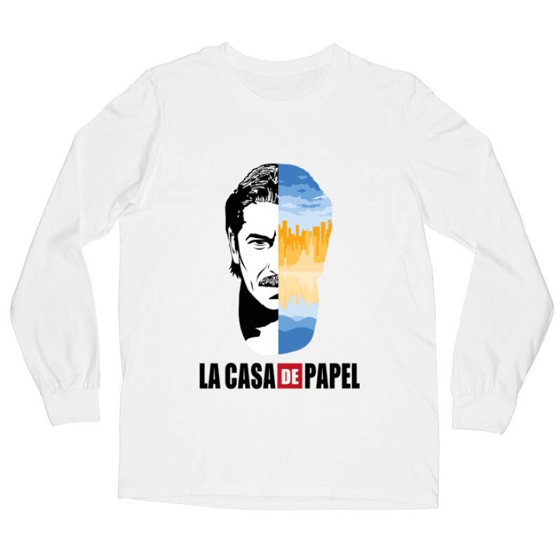 Marseille City & Face Hosszú ujjú póló