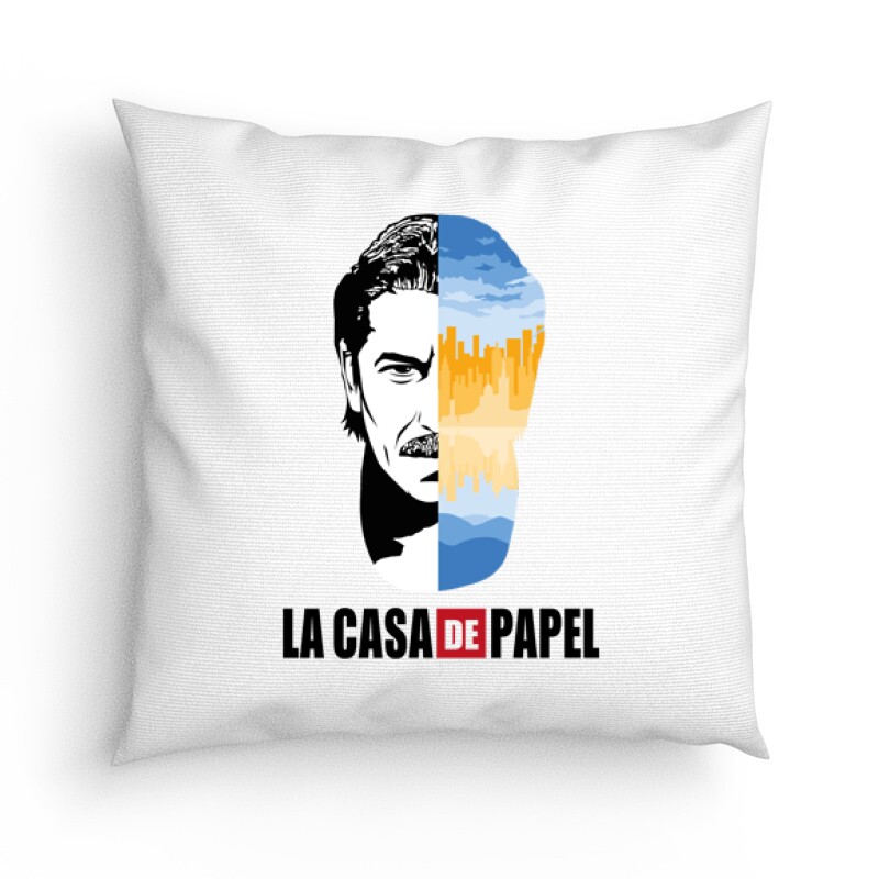 Marseille City & Face Párna