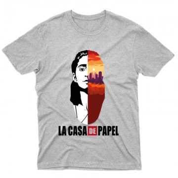 Nairobi City & Face Férfi póló