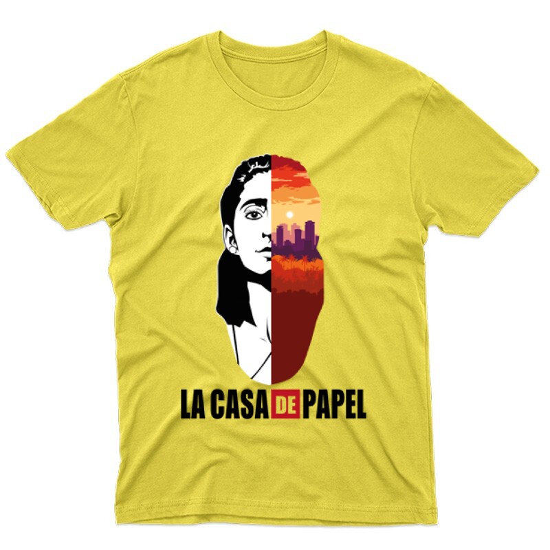 Nairobi City & Face Férfi póló