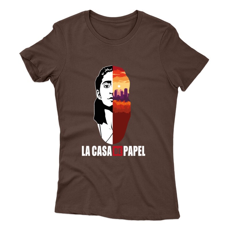 Nairobi City & Face Női póló